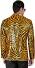 Party Jackett Zebra gold schwarz