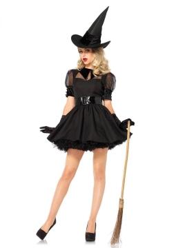 Karneval Halloween Damen Kostüm Hexe Bewitch