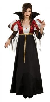 Karneval Halloween Damen Kostüm Royal Vampira