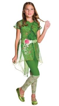 DC Karneval Mädchen Kostüm Elfe Poison Ivy Deluxe