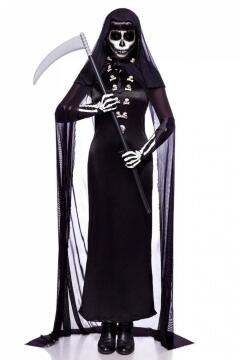 Karneval Halloween Damen Kostüm Lady Death