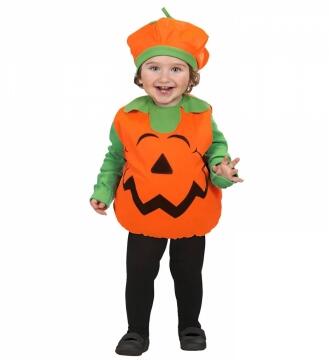 Karneval Halloween Kinder Kostüm Kürbis Puffy Pumpkin