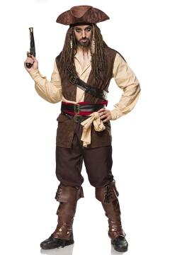 Karneval Herren Kostüm Pirat Captain Jack