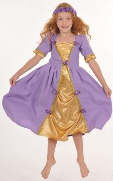 Lovely Lea Karneval Mädchen Kostüm Violett Princess