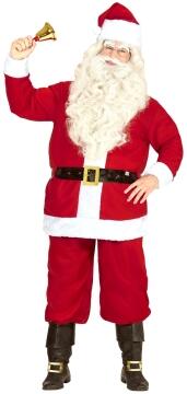 Weihnachtsmann Herren Kostüm rot Basic