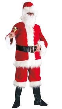 Weihnachtsmann Kostüm Luxus rot