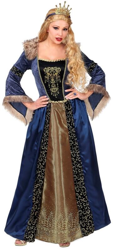 Karneval Damen Kostüm Mittelalter Königin