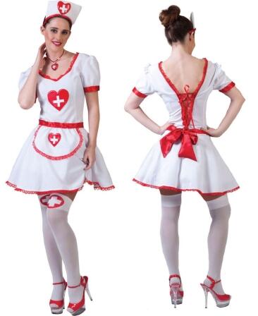 Karneval Damen Kostüm Krankenschwester