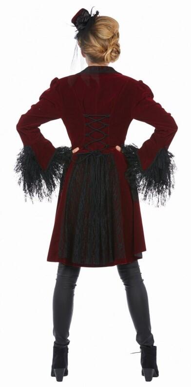 Karneval Damen Kostüm Burlesque Mantel