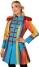 Thetru Karneval Damen Kostüm Jacke Frack Rainbow Gold