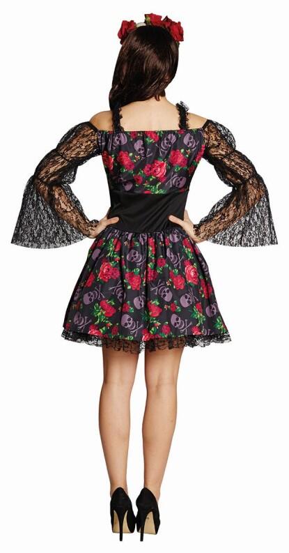 Karneval Halloween Damen Kostüm La Catrina