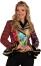 Thetru Karneval Damen Kost&uuml;m Jacke Patchwork Fiesta