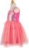 Karneval Mädchen Kostüm Schmetterling hot pink seite