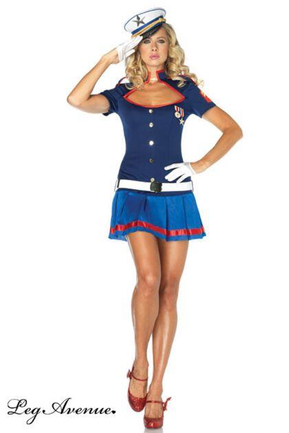 Leg Avenue Damen Hut Matrose Mini Captain Deluxe