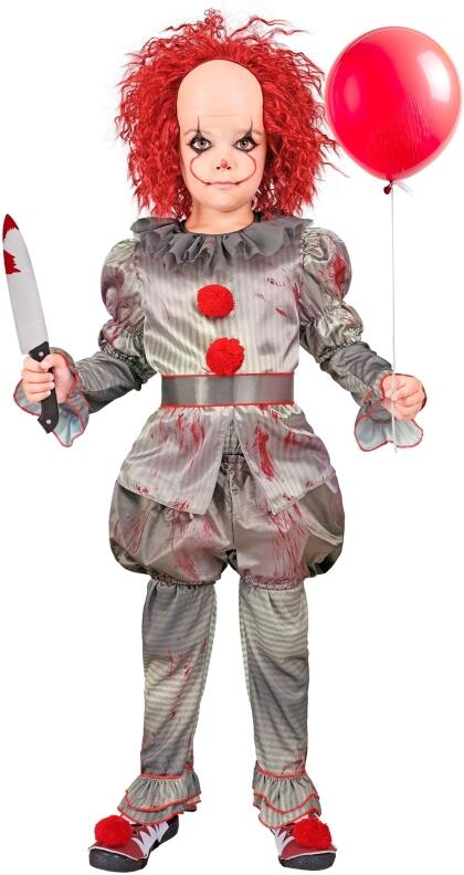 Karneval Halloween Jungen Kostüm Killer Clown
