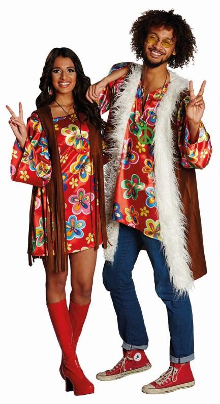 Karneval Herren Kostüm Hippie