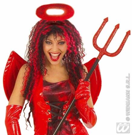 Karneval Halloween Halo Heiligenschein rot