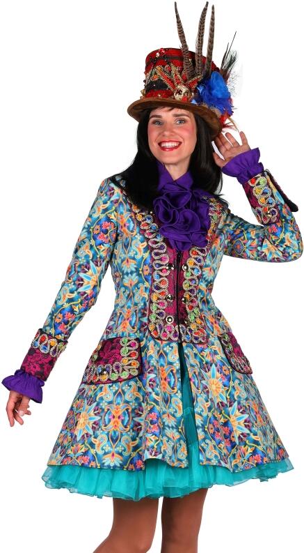 Thetru Karneval Damen Kostüm Jacke Frack Spring Fair