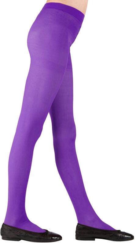 Karneval Halloween Kinder Strumpfhose lila