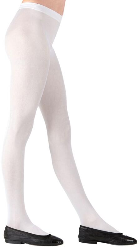 Karneval Halloween Kinder Strumpfhose weiß