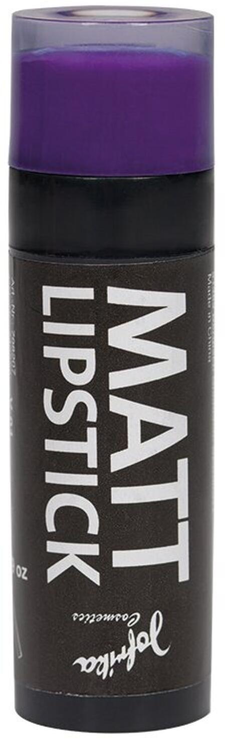 Jofrika Halloween Karneval Lippenstift matt violett