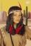 Karneval Damen Perücke Indianerin Cheyenne