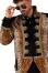 Thetru Karneval Herren Kost&uuml;m Jacke Frack Panther King Leo