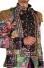Thetru Karneval Herren Kostüm Jacke Frack Carnevale Fiesta lila