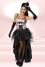 Karneval Damen Kostüm Burlesque Cabarett