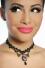 Karneval Halloween Halsband Kette Gothic Collier