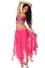Atixo Damen Kostüm Bauchtänzerin pink