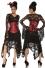 Damen Unterbrust Corsage Gothic
