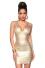 Partykleid Bandage Shape gold