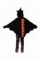 Karneval Halloween Kinder Cape Schwarzer Drache