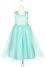 Souza Karneval Mädchen Party-Kleid Blume Florine mint
