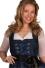 Thetru Oktoberfest Damen Dirndl Lia blau
