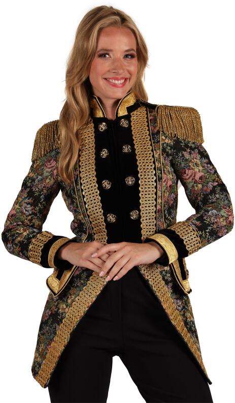 Thetru Karneval Damen Kostüm Jacke Frack Classic Style