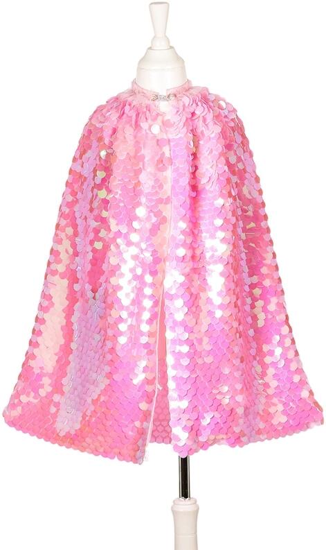 Souza Karneval Mädchen Cape Umhang Laurence rosa