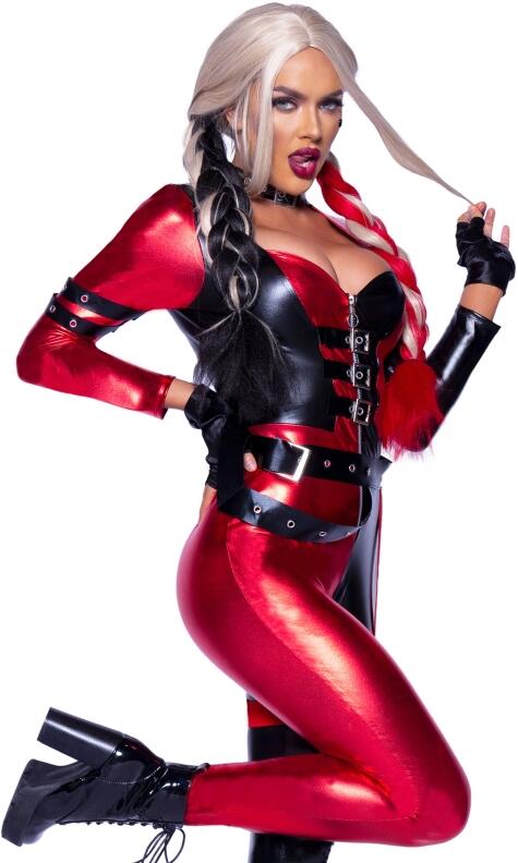 Leg Avenue Karneval Halloween Damen Kostüm Harley Chaos Cutie