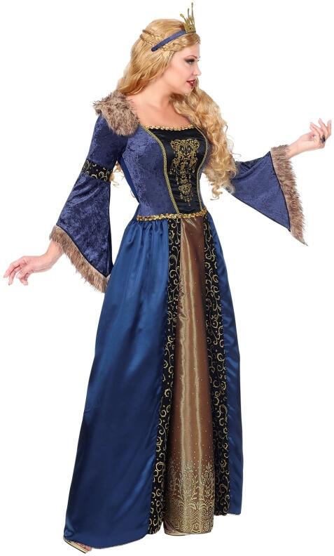 Karneval Damen Kostüm Mittelalter Königin