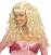 Karneval Damen Langhaar Per&uuml;cke Angelica blond