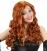Karneval Damen Per&uuml;cke Langhaar Locken Jessica Farbwahl
