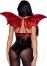 Leg Avenue Halloween Karneval Teufels-Flügel body harness