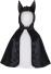 Halloween Karneval Wende Cape Spinne-Fledermaus