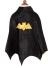 Karneval Kinder Cape Fledermaus-Set