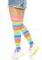 Leg Avenue Damen Strümpfe Overknee Rainbow