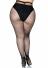 Leg Avenue Damen Strumpfhose Lycra Netz XL