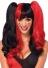Leg Avenue Karneval Halloween Damen Perücke Harlekin