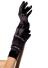 Leg Avenue Karneval kurze Handschuhe Satin Farbwahl - Schwarz