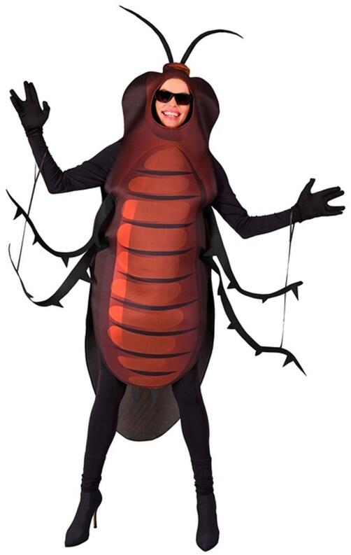 Karneval Halloween Faschingskostüm Unisex Kakerlake